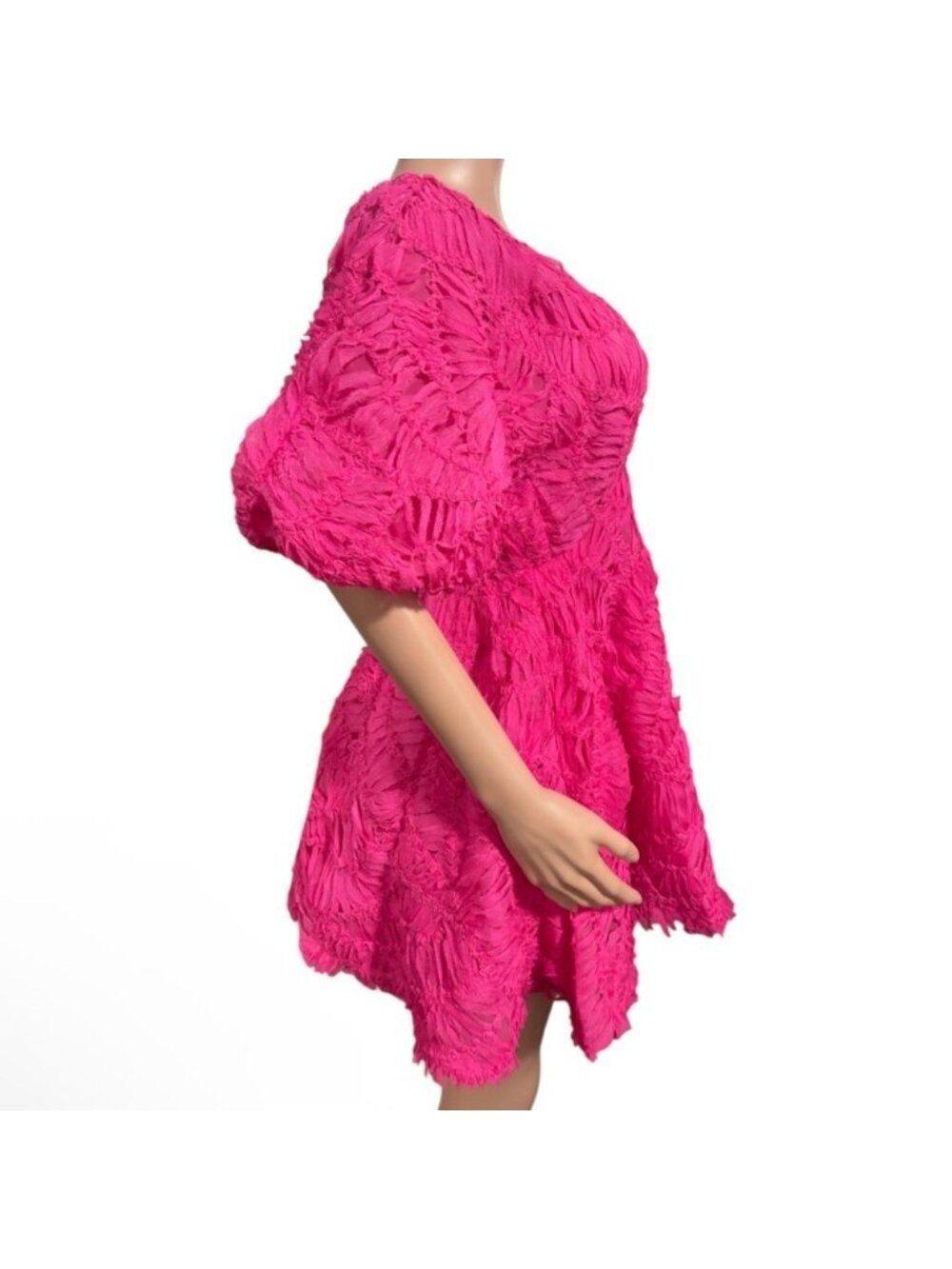 NWT AJE Women’s Florential Pink Mini Swing Dress - Picture 6 of 13